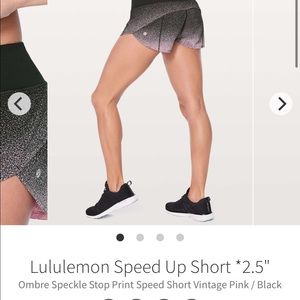 Lululemon Speed Up Shorts sz 12